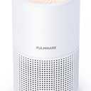 Air Purifiers for Bedroom, FULMINARE H13 True HEPA Air Filter, Quiet Air Cleaner With Night Light,Portable Small Air Purifier for Home, Office, Living Room (White)