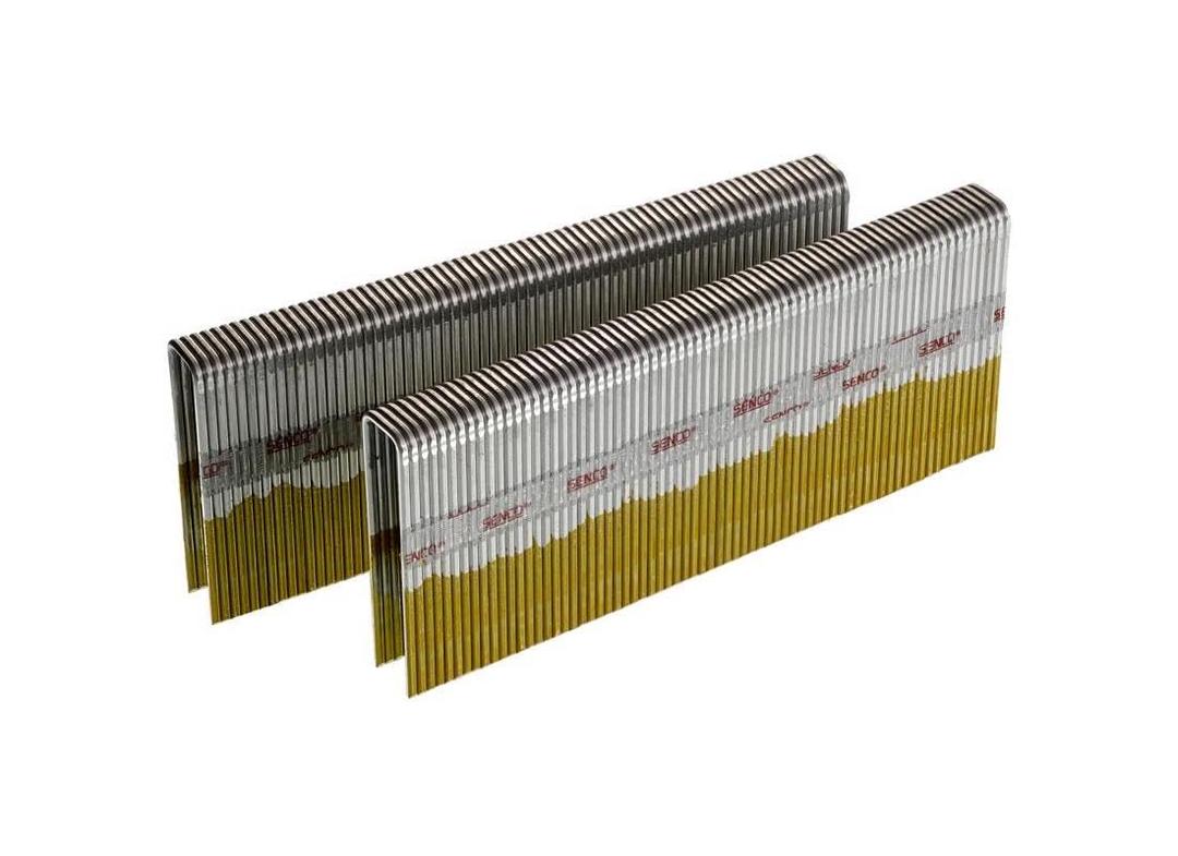 Senco N19BAB 16 Gauge by 7/16-inch Crown by 1-3/4-inch Length Electro Galvanized Staples (10,000 per Box)