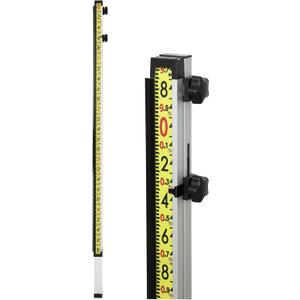 GR1000T 10’’ Direct-Reading Grade Rod, Optical Version Elevation Rods From 5’10-1/2’’ to 10’1-3/4’’ with Large Scales and Easy to Read, 10-Foot Length Measurements in Feet, Tenths, Hundredths