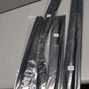 Explorer Rain Guards - Window Visors for 2020-2025 2026 Ford Explorer, Outside-Mount Tape-On Side Window Wind Deflectors for Frontier Accessories, Vent Visors Shades Rainproof Black 4PCS