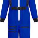 Aoiviss Astronaut Costume for Kids, Space Costume Space Suit for Boys Girls NASA Astronaut Cosplay Role Play Dress Up (Blue,110


)