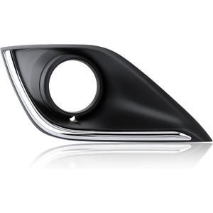 Front Left Driver Side Fog Light Chrome Cover Fit for Mitsubishi Outlander 2016-2019
