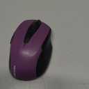 TECKNET Wireless Mouse, 2.4G Ergonomic Optical Mouse, Computer Mouse for Laptop, PC, Computer, Chromebook, Notebook, 6 Buttons, 24 Months Battery Life, 2600 DPI, 5 Adjustment Levels - Purple