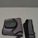 Cordless Shoulder Heating Pad with Vibration for Rotator Cuff Pain Relief, Arm Heated Massage Pad, Shoulder Support Brace with 3 Heating Levels & Vibration, Left or Right (Grey)