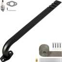 Mini Bike Exhaust Header Pipe Kit Compatible with Motovox MBX10 MBX11 Monster Mega Moto MMB80 105cc MMB105 Coleman RB100 RT100 Minibike 80cc 79cc Lifan Engine Go Kart Cart Parts