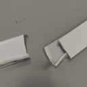 LazBlinds Light Blockers, Suitable for Roller Shades, Zebra Blinds, and Blinds Side Edge Light Blockers, Easy to Install and Cuttable Blocking Panels, White, 58", 2Pcs