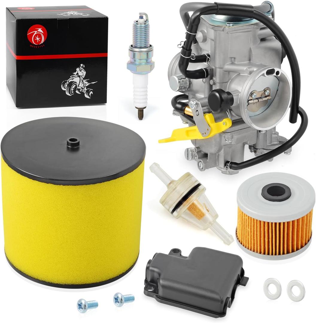 Carburetor & Air Filter Oil Filter For Honda TRX400EX Sportrax 400EX TRX400X 1999-2014 Carb