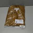 Amazon Essentials womens Wide Rib Long Sleeve Button-up Collared Cardigan (Pants Sold Separately) (XX-Large, Brown)