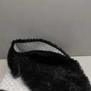 Black Fluffy Round Area Rugs for Bedroom,4Ft Shag Circle Area Rugs for Living Room,Non Slip Fuzzy Plush Rug for Kids Boys Girls Room and Dorm Home Decor Rug