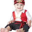 California Costumes Baby Boys' Wittle Werewolf Infant (12 to 18 months, Black/White/Red)