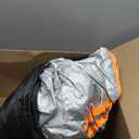 KEYOOG 6-Layer Full Car Cover is All-Weather Waterproof, All Seasons, Snow Prevention Rainproof, Acid Rainproof, Sunscreen, Ultraviolet-Proof, Fits Hatchbacks up to 173 ", Orange Reflective Strip