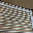 Babelio Baby Gate for Stairs & Doorways, 26-43" W 34" H Extra Tall| No Bottom Bar| Easy Installation| One-handed Operation| Auto-close| Hardware Mount (Drill Needed) Safety Dog/Pet Gate Indoor (White)