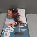 Adjustable Blow Dryer Holder-Luxury Hair Dryer Stand, Hands Stainless Steel Blow Dryer Stand with Removable Sucking Cup Stand