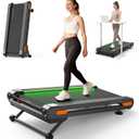 Walking Pad Treadmill with Auto Incline, Vitalwalk Wide Full Deck, 400lbs/350lbs Capacity, Portable Under Desk Treadmills for Home Office, 3.0HP Brushless, Vertical Space-Saving, Ambient Light, APP (Apollo 11 Max - 20% Auto)