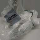 HonoDing Farmhouse Table Lamp for Living Room, Nightstand Lamp with Alabaster Glass Shade, Iron Brushed Nickel Desk Lamp for Living Room Reading Bed Side End Table, Bedroom, Office, Reading Lamp