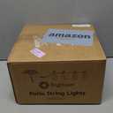 Brightown 108FT Solar String Lights Outdoor with Remote and 52 LED Shatterproof Bulbs, Dimmable & Timable, 3 Light Modes, Solar Patio String Lights Outdoor for Cafe, Garden, Deck, Outside Wedding