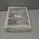 PANGSINNE 90 Inch Pinch Pleated Linen Curtains - 2 Panel Set Semi Sheer Curtain for Living Room Back Tab Cream Natural Textured Drapes Birch Ivory for Dining Office