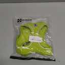 Adjustable Dog Harness with Leash, Reflective Mesh, No-Pull DesignMatching Lead Rope (Lemon Yellow, M)