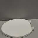 KOHLER 20110-96 Brevia, Slow Close Toilet Seat, Elongated Toilet Seat, Grip-Tight Bumpers Quick-Attach Hardware, Biscuit