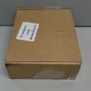 Asidrama 4 Pack Privacy Champagne Bronze Door Knob with Lock, Door Handles Interior for Bedroom or Bathroom, Heavy Duty Door Lever with Reversible Interior Door Handle for Left Right Sided Doors