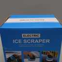 Electric Ice Scraper,3 In 1 Upgraded Ice Scrapers for Car Windshield, Handheld Electric Snow Scraper Remover, Electric Windshield Scrapers Non Scratch, Multi-Purpose Electric Cleaner and Polisher