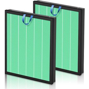 Vital 200S Toxin Absorber Replacement Filter for LEVOIT Vital 200S and Vital 200S-P Air Purifier, High-Efficiency Activated Carbon Filter, Vital 200S-RF-TX, 2 Pack, Green