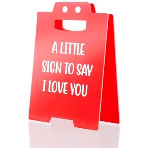 FNANJWQ Funny Office Desk Decor Boss Sign, Funny Desk Red Signs Gifts for Principals Teacher Appreciation, Humorous Office Cubicle Accessories Decoration for Colleague Manager Employee Boss 3 Pack