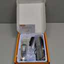 oneisall Dog Clipper Low Noise, Dog Grooming Kit with Rechargeable, Pet Shaver Cordless Electric Quiet Hair Clipper Set for Dogs Cats Pets Gold