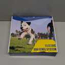 PcEoTllar Electric Fence for Dogs, Electric Dog Fence System, 2 Water Resistant Collar Receiver, with 656Ft Underground/Aboveground Boundary Wire, for Small Medium Large Dogs