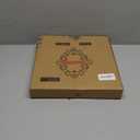 Round White Decorative Serving Tray with Handles, 13 Versatile Ottoman Tray for Coffee Table, Entertaining, Outdoor Patio, Living Room