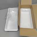 Booson 2 PCS Deep Drawer Organizer Bin Adjustable Sliding Drawer Organizers Expandable Kitchen Organizer Trays for Home Office Makeup Storage Tools