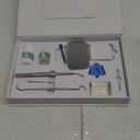 HM Zinc Oxide Eugenol Dental Cement Kit | Super Adhesive | Instant Tooth Repair, Cap, Crown & Bridge Filling | DIY, Self Curing, Sturdy & High Strength |Universal Shade| Emergency Dental Care | 1 Box