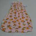 Hudson Baby Unisex Baby Interlock Cotton Sleeveless Sleeping Bag (3-9 Months, Citrus Orange)