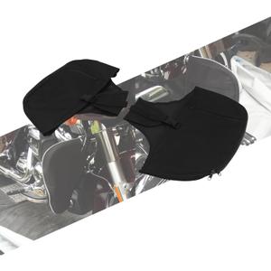 Motorcycle Soft Lowers Chaps Engine Guard Cover Leg Warmer Bag Fit For Harley Touring Road King Street Glide Road Glide Electra Glide and Trike Models 1980-2025