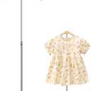 Huaerle T Shirt Display Stand for Child Adjustable Clothes Rack Flexible Shoulder Stand Portable Clothes Hanger Clothing Hanging Rack for Garment Coat Retail Vendor, Height 1627.9In