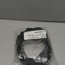 96" Long Black Vinyl Adjustable Width Bug Strip - Screen Door Bug Seal Strip & Draft Stopper - Draft & Insect Blocker Seal Strip for Windows, Door & Patio - Weather Stripping Strip