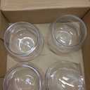 FoldTier 4 Pcs Plastic Fish Bowls for Centerpieces 27 oz Clear Fish Bowl for Drinks Unbreakable Heavy Duty Round Vase for Table Centerpieces Wedding Event Home Decor