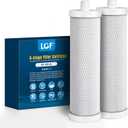 LCF Replacement Filter, Compatible with LCF-CF-01, Waterdrop Filter Replacement for WD-CTF-01 & WD-CTF-02 Systems, Replaces WD-CFF-01, 6-Stage,   Enhanced, 16,000 Gallons, 2-Pack