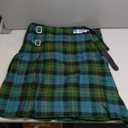 Scottish Men's 8 Yard Tartan Kilt, Highland Wedding Kilt (30, Gunn Ancient)