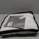 yescool Weighted Blanket (5 lbs, 36" x 48", White) Cooling Heavy Blanket for Sleeping Perfect for 40-60 lbs, Breathable Blanket with Premium Glass Bead, Machine Washable