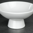 hd 5.2 inch Ceramic Footed Bowl White