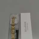 Fullmosa Metal Band Compatible with Apple Watch Bands 45mm 44mm 42mm, iWatch Band with Case for Apple Watch Series 9 8 7 6 5 4 3 2 1 SE3/2/1, Golden