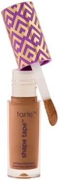 tarte shape tape concealer – Full-Coverage, Matte Finish for Under Eye, Dark Circles, Fine Lines, Redness & Discoloration, Longwear, Dermatologist-Tested, Vegan, Cruelty-Free, 49W Tan-Deep Warm