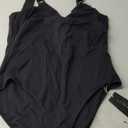 Seafolly Women's Dd V Neck One Piece Swimsuit (12, Eco Collective Black)