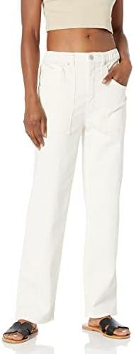 HUDSON Jeans Women's Remi High Rise, Cropped, Straight Leg Jean, Size 32