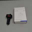 Syncwire Bluetooth 5.4 FM Transmitter Car Adapter 48W (PD 36W & 12W) [Light Switch] [HiFi Bass Sound] [Fast Charging] Wireless Radio Music Adapter LED Display Hands-Free Calling Support USB Drive (Black)