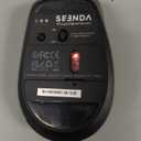 seenda Wireless Bluetooth Keyboard and Mouse Combo, COE401 Rechargeable Slim Keyboard Mouse, 3 MultiDevice Connection, Compact Quiet Set Compatible for Mac/Windows Laptop MacBook iPad, Black Gray