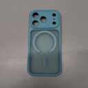 CANSHN Magnetic Compatible with iPhone 17 Pro Case, Upgraded [Full Camera Protection] [Compatible with Magsafe] [Translucent Matte] Shockproof Protective Phone Cover 6.3 Inch - Teal