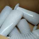 Luigi's Toilet Plunger - Unclogger Plungers for Bathroom - Heavy Duty Clog Remover with Effective Unblocker Bellows Design - Remover Tool to Unblock Toilet Blockage - Grey