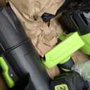 Leaf Blower Cordless,Electric Leaf Blower with 2 4.0Ah Battery Powered and Fast Charger, Lightweight Cordless Blowers for Spring Lawn Care and Dust,6 Speed Control